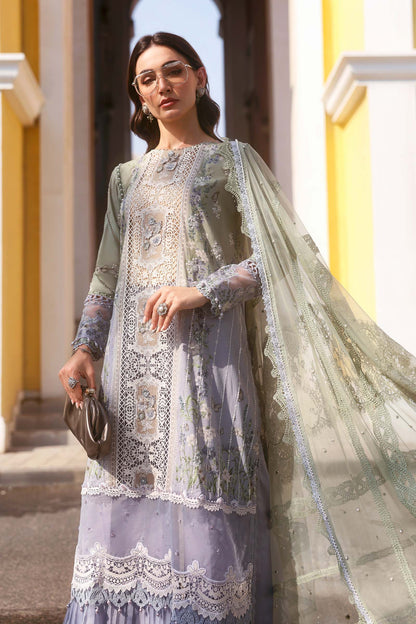 MARIA B LUXURY LAWN UNSTITCHED'26 | 6B