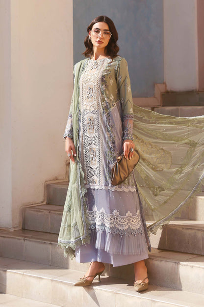 MARIA B LUXURY LAWN UNSTITCHED'26 | 6B