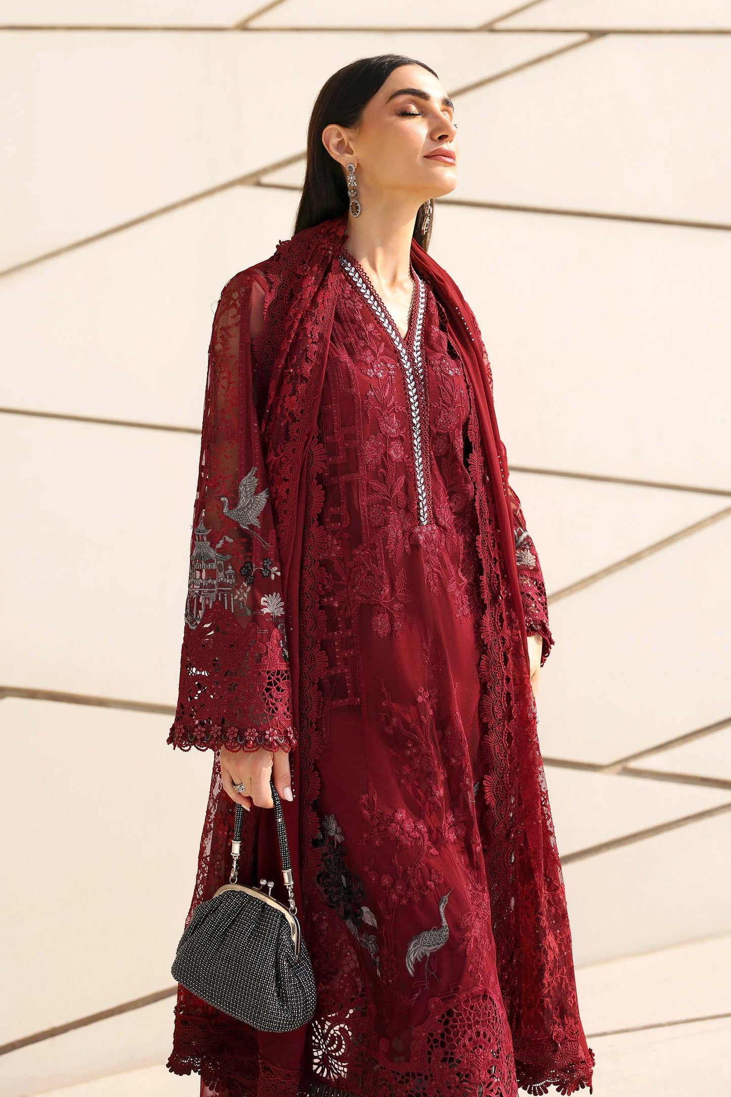 MARIA B LUXURY LAWN UNSTITCHED'26 | 7A