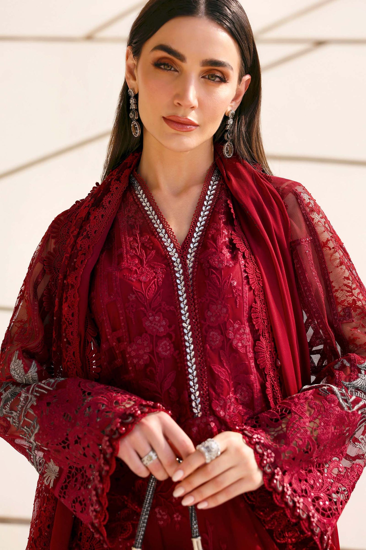 MARIA B LUXURY LAWN UNSTITCHED'26 | 7A