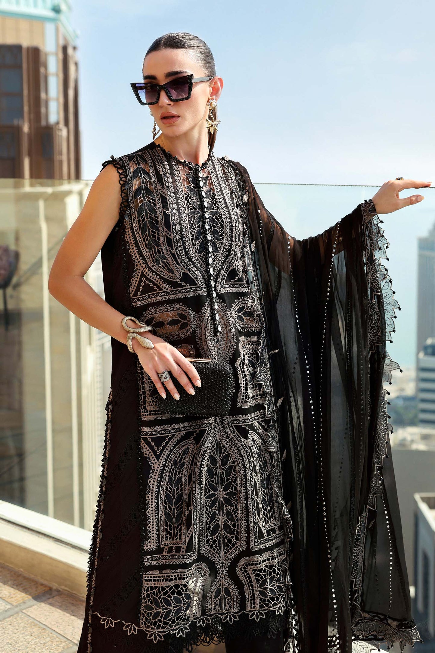 MARIA B LUXURY LAWN UNSTITCHED'26 | 8B
