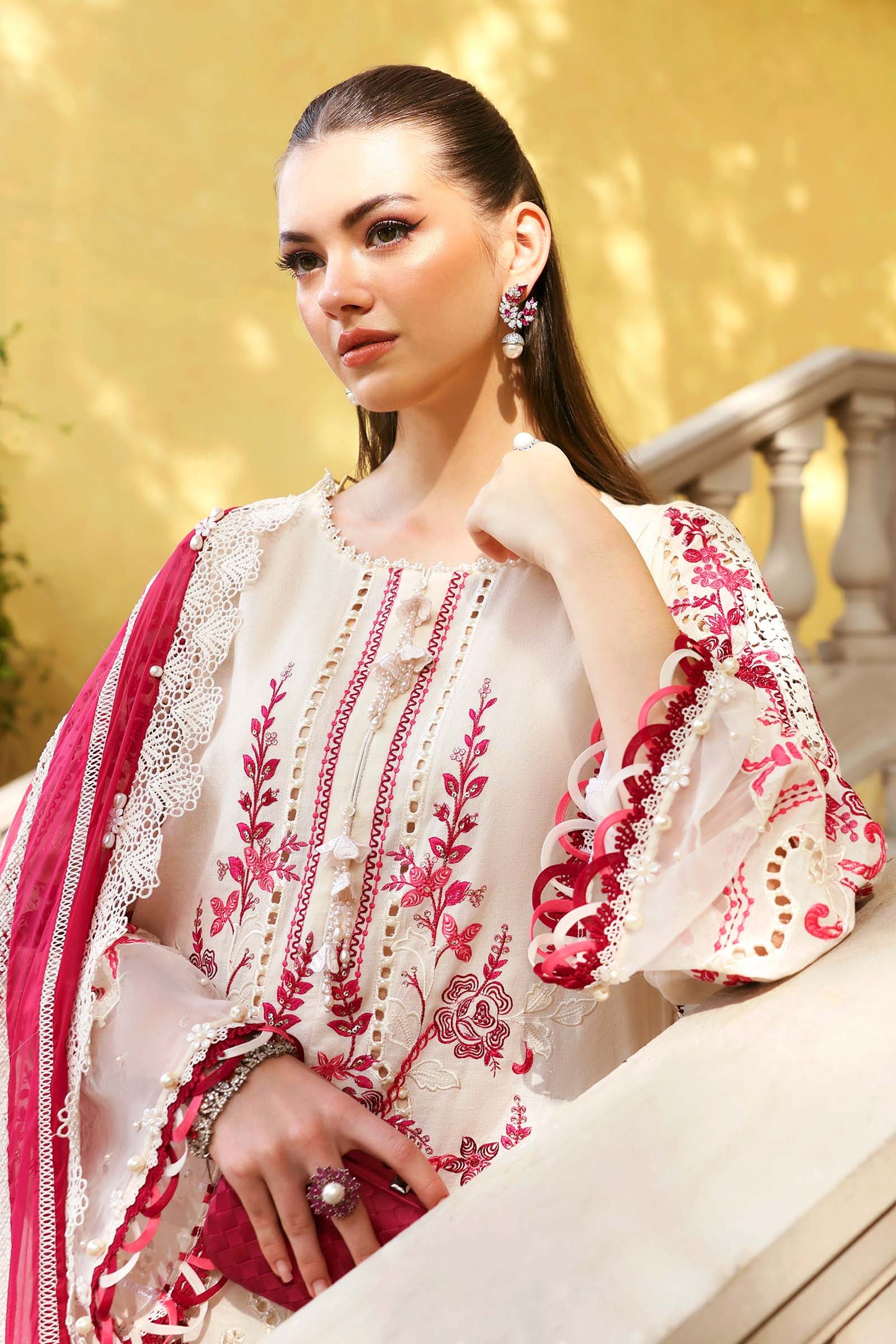MARIA B LUXURY LAWN UNSTITCHED'26 | 9A