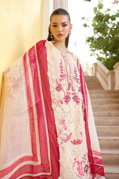 MARIA B LUXURY LAWN UNSTITCHED'26 | 9A