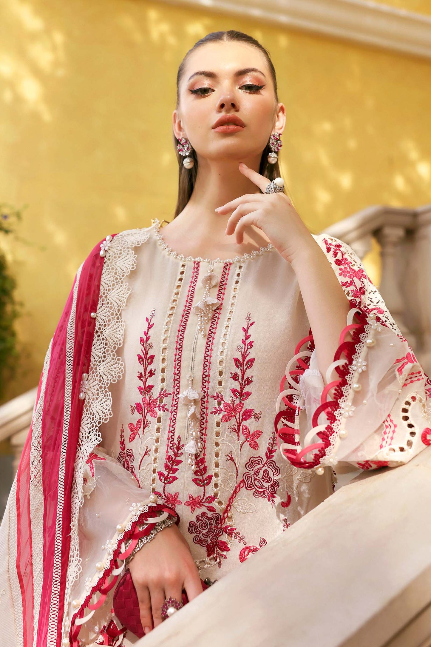 MARIA B LUXURY LAWN UNSTITCHED'26 | 9A