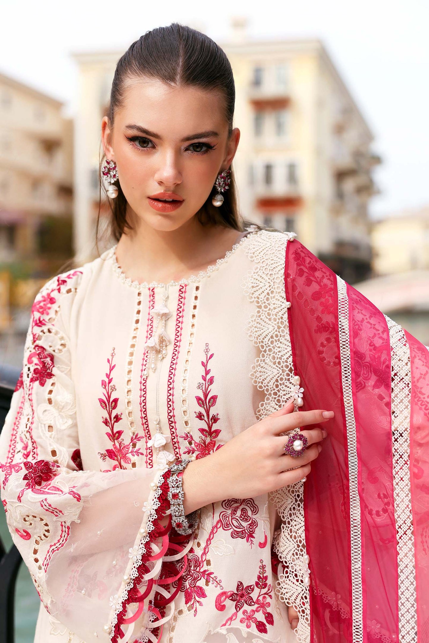 MARIA B LUXURY LAWN UNSTITCHED'26 | 9A