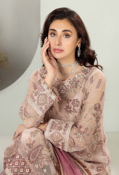 Adan's Libas Alyana Luxury Unstitched Chiffon Collection 2024 – 4009