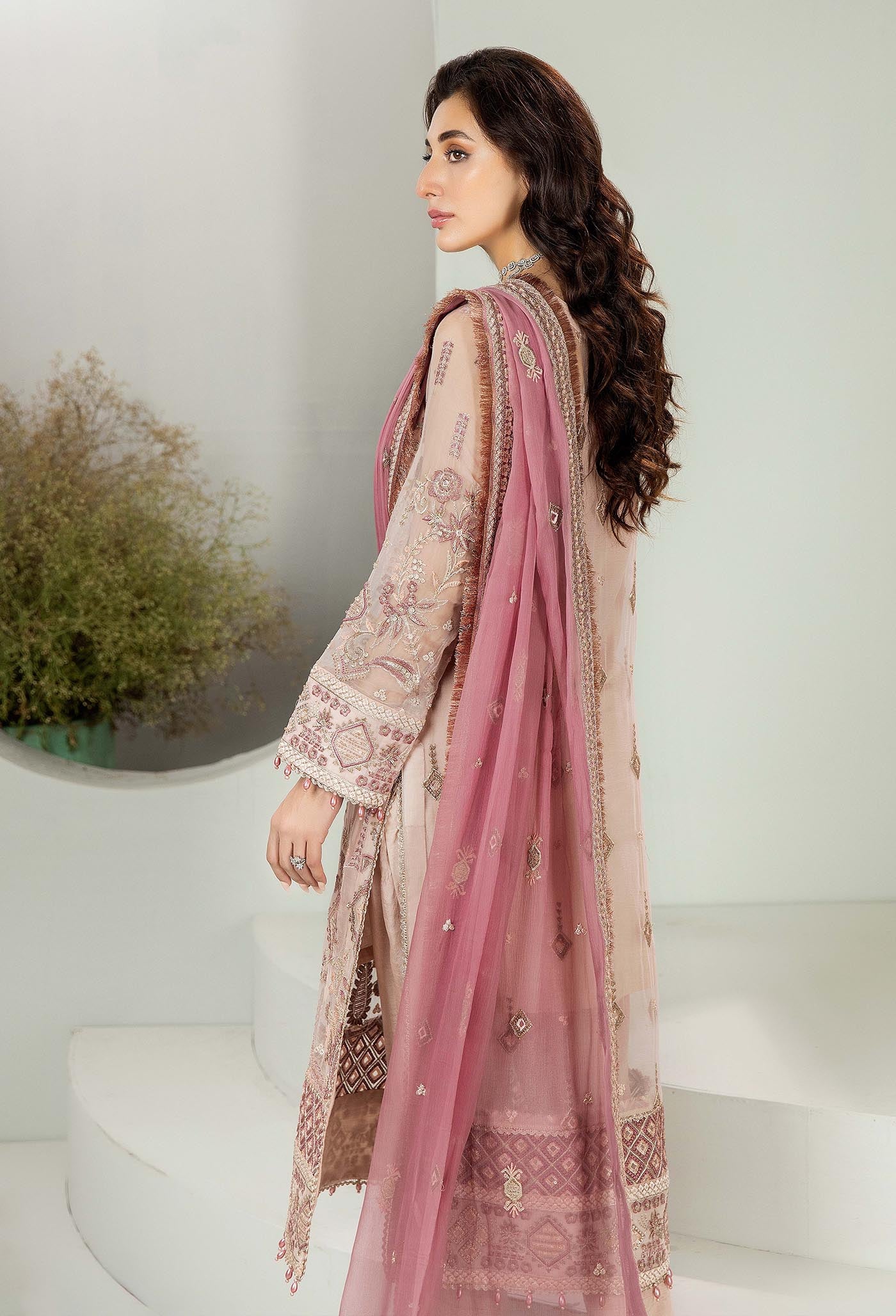 Adan's Libas Alyana Luxury Unstitched Chiffon Collection 2024 – 4009