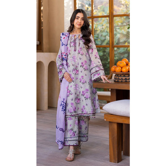 Al Zohaib Coco Popup Unstitched Lawn 3 Piece-CPP-2025-06