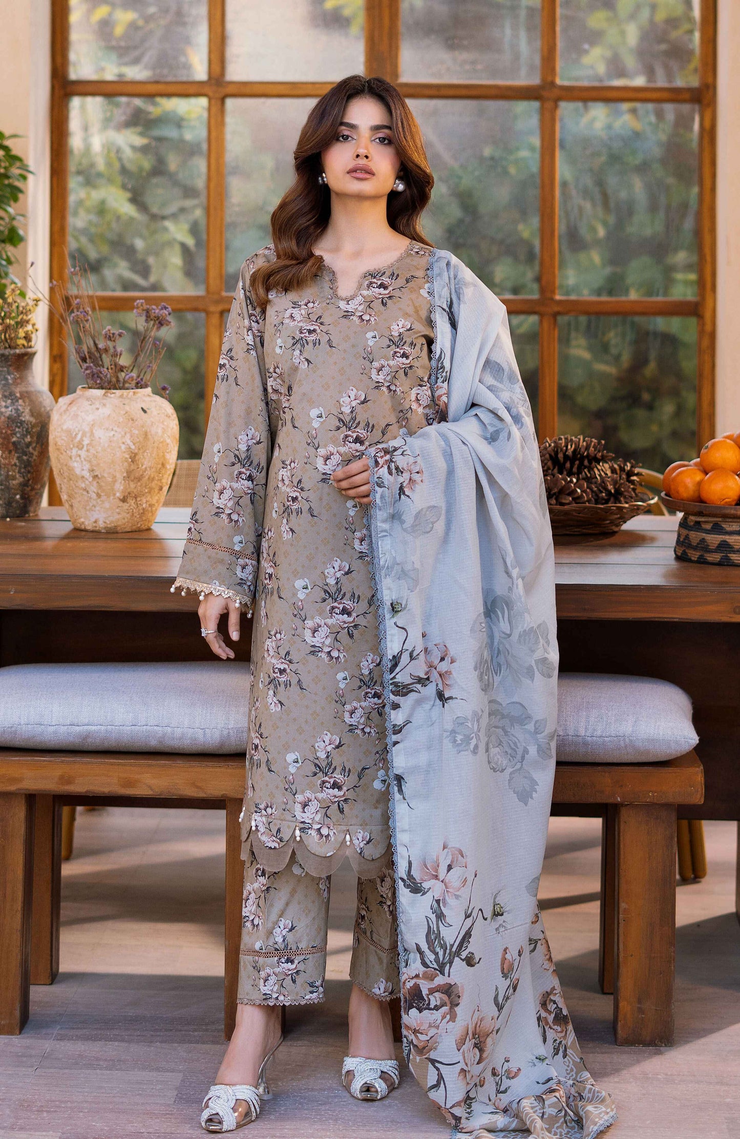 Al Zohaib Coco Popup Unstitched Lawn 3 Piece-CPP-2025-07