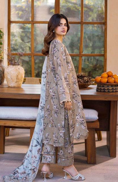 Al Zohaib Coco Popup Unstitched Lawn 3 Piece-CPP-2025-07