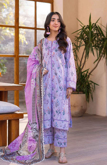 Al Zohaib Coco Popup Unstitched Lawn 3 Piece-CPP-2025-08