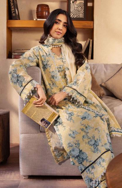 Al Zohaib Coco Popup Unstitched Lawn 3 Piece-CPP-2025-10