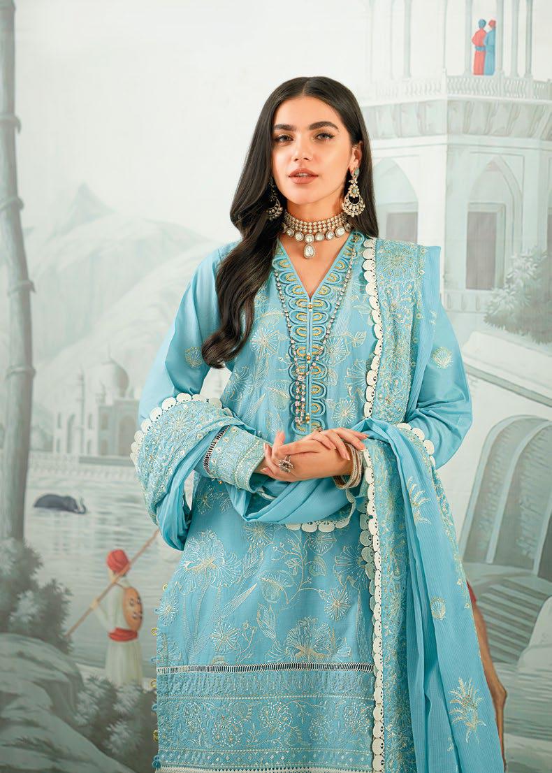 Gul Ahmed Lawn 2024 | Essential | DN-42011