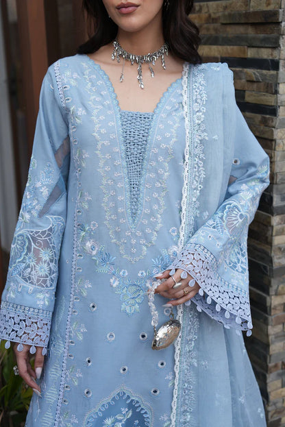 AYLIN LUXURY LAWN UNSTITCHED'26 | Bluebell Grace