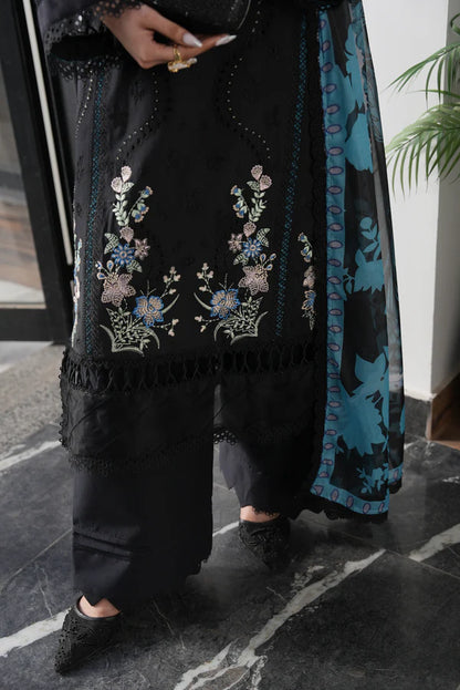 AYLIN LUXURY LAWN UNSTITCHED'26 | Moonlit Petal
