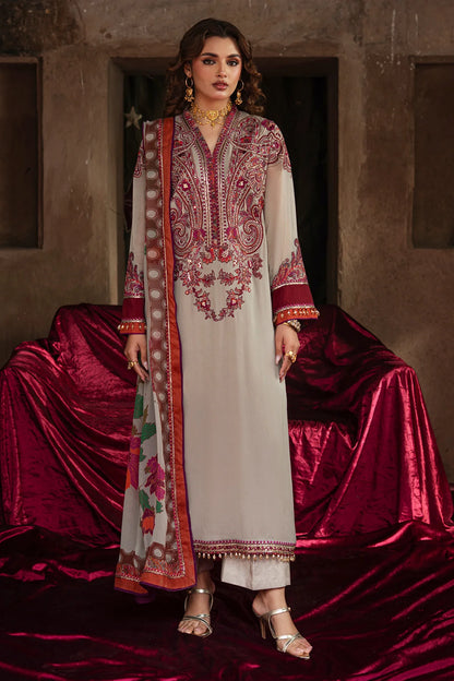 CHARIZMA VASAL LUXURY CHIFFON UNSTITCHED'26| VSL6-01