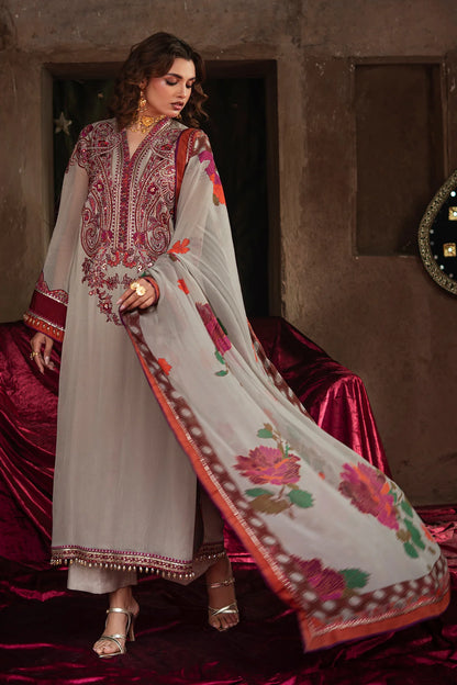 CHARIZMA VASAL LUXURY CHIFFON UNSTITCHED'26| VSL6-01