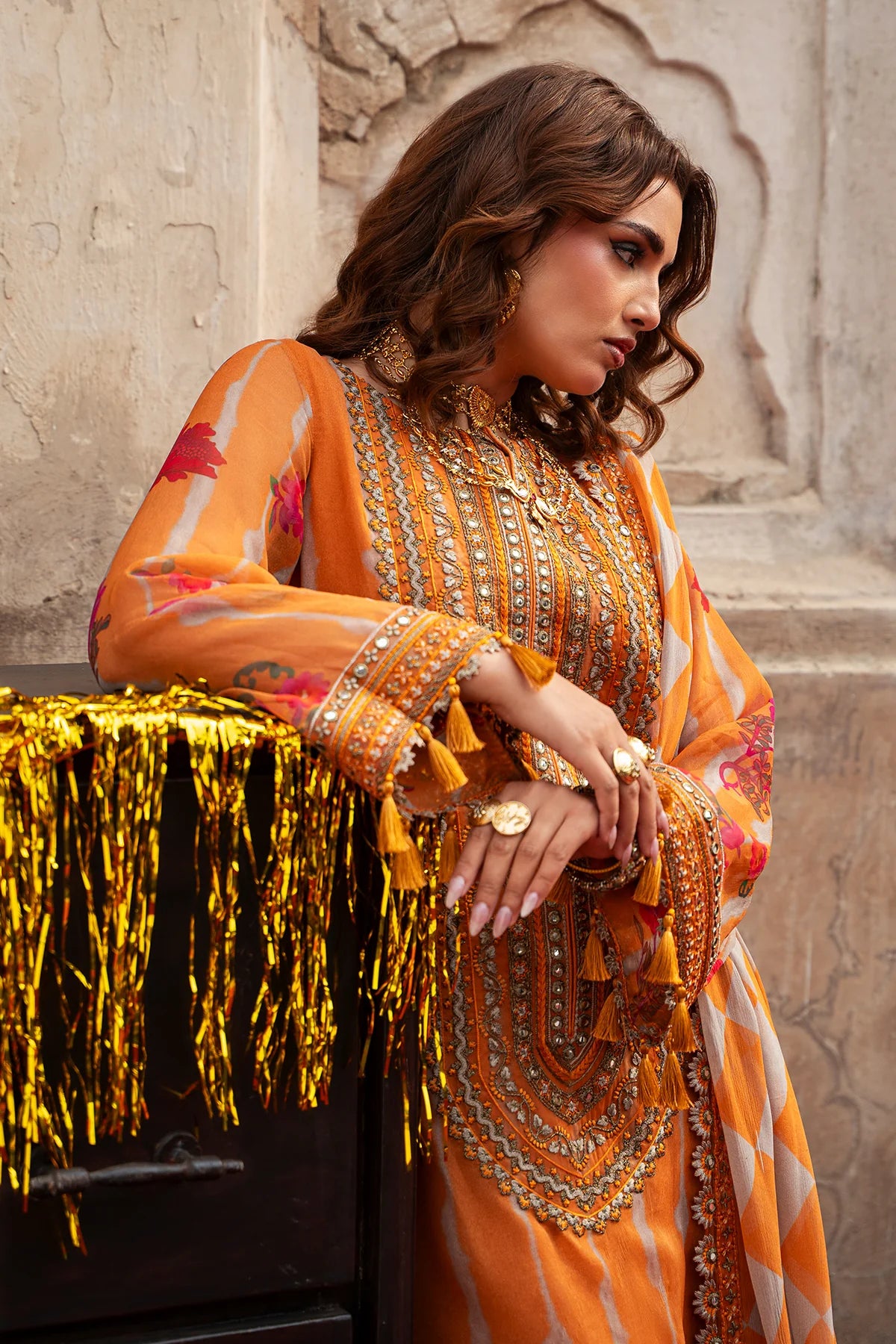 CHARIZMA VASAL LUXURY CHIFFON UNSTITCHED'26| VSL6-08