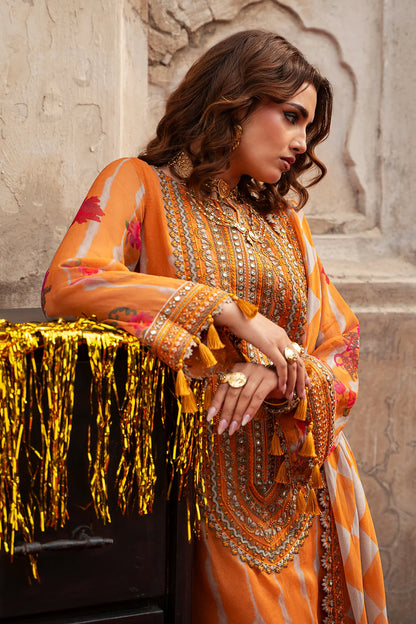 CHARIZMA VASAL LUXURY CHIFFON UNSTITCHED'26| VSL6-08