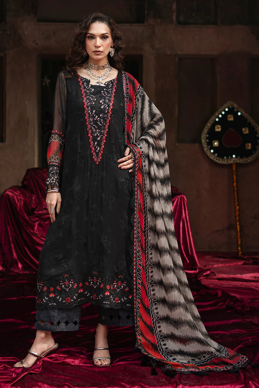 CHARIZMA VASAL LUXURY CHIFFON UNSTITCHED'26| VSL6-02