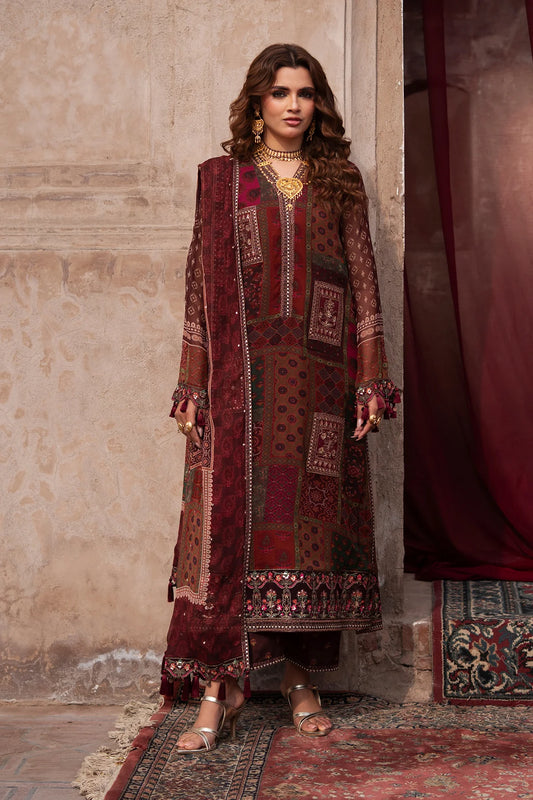 CHARIZMA VASAL LUXURY CHIFFON UNSTITCHED'26| VSL6-03