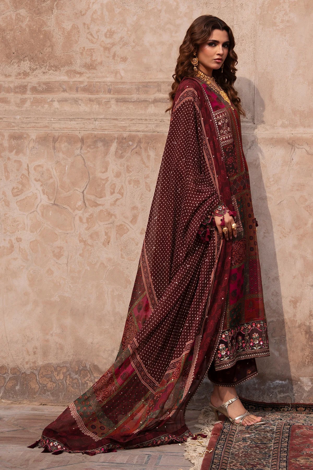 CHARIZMA VASAL LUXURY CHIFFON UNSTITCHED'26| VSL6-03