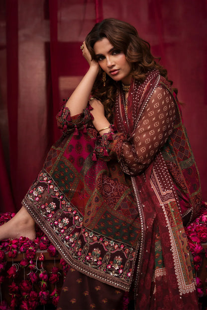 CHARIZMA VASAL LUXURY CHIFFON UNSTITCHED'26| VSL6-03