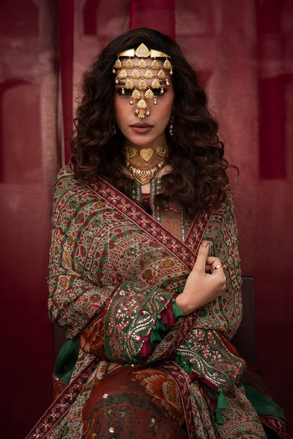 CHARIZMA VASAL LUXURY CHIFFON UNSTITCHED'26| VSL6-04