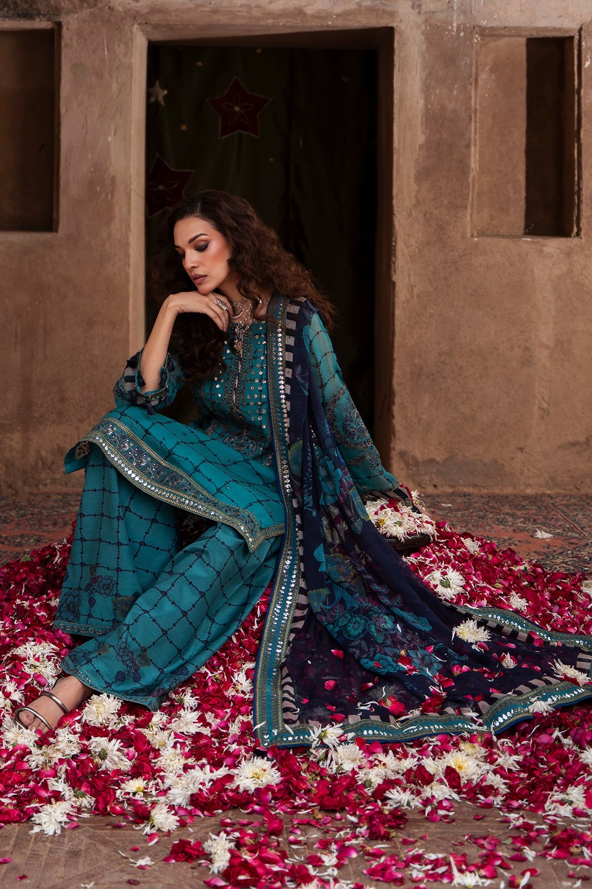 CHARIZMA VASAL LUXURY CHIFFON UNSTITCHED'26| VSL6-05