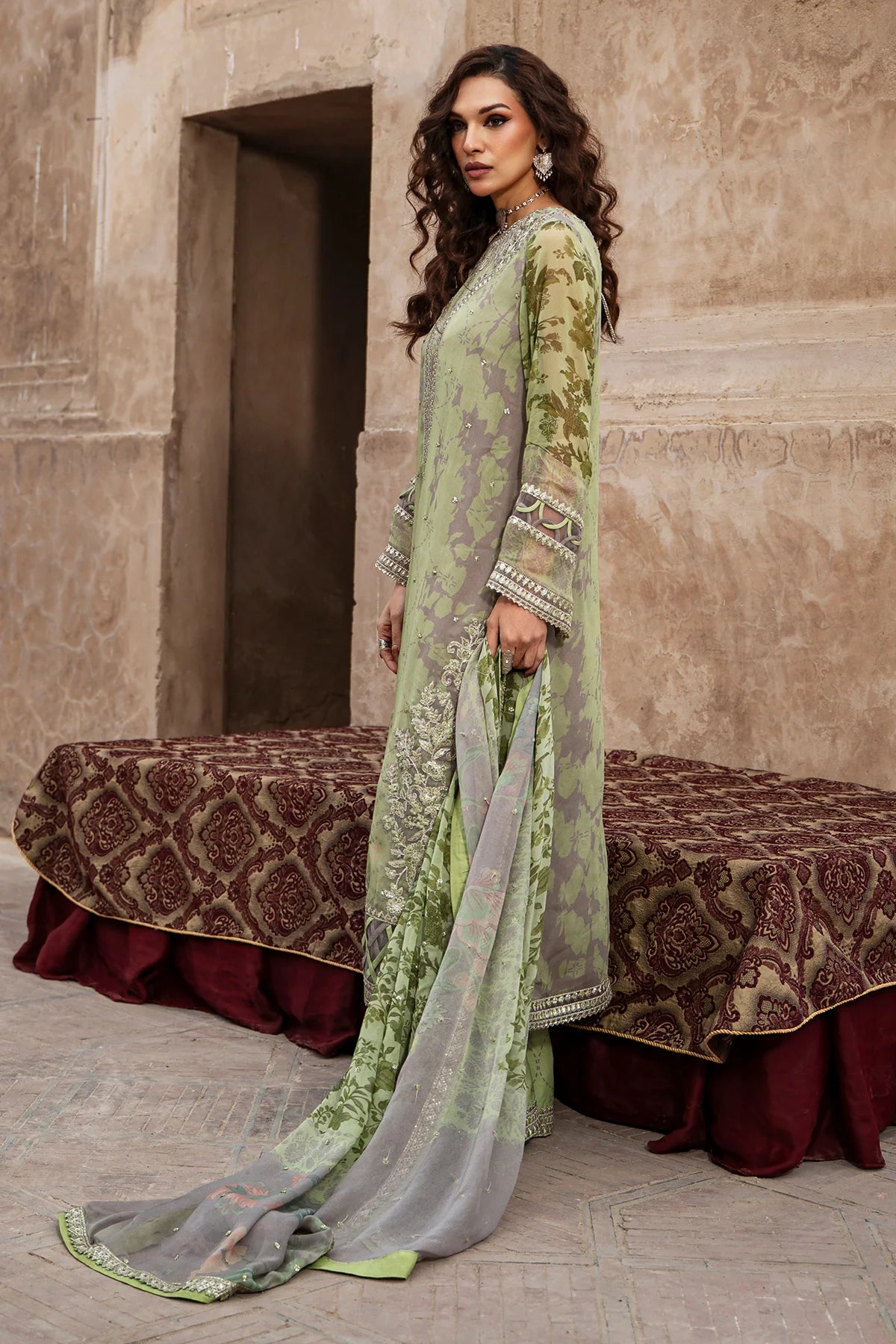 CHARIZMA VASAL LUXURY CHIFFON UNSTITCHED'26| VSL6-06