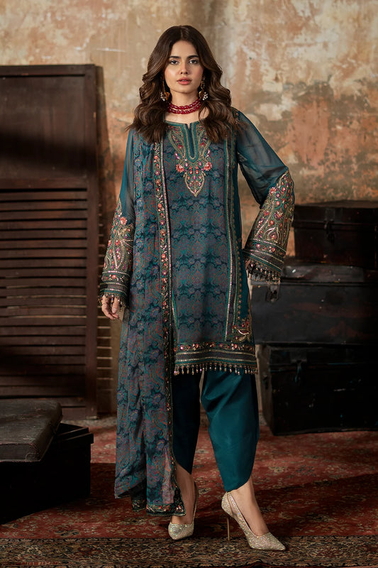 CHARIZMA VASAL LUXURY CHIFFON UNSTITCHED'26| VSL6-07