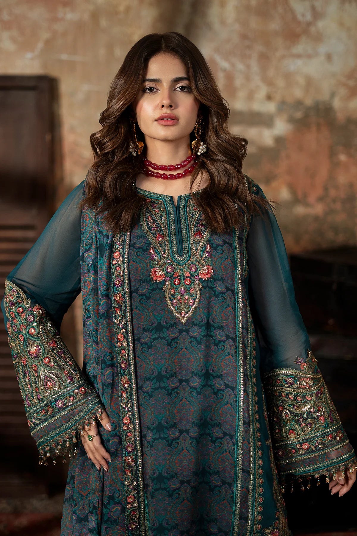 CHARIZMA VASAL LUXURY CHIFFON UNSTITCHED'26| VSL6-07