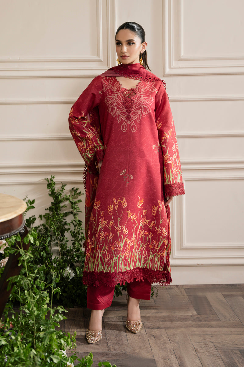 Rang Rasiya LIFESTYLE EMBROIDERED EDIT '24 Collection 2024 – Crimson