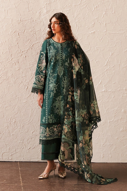 Afrozeh Chikankari Lawn Collection 2024 – Viridian