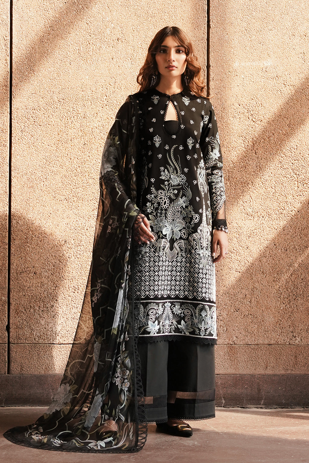 Afrozeh Chikankari Lawn Collection 2024 – FALSE