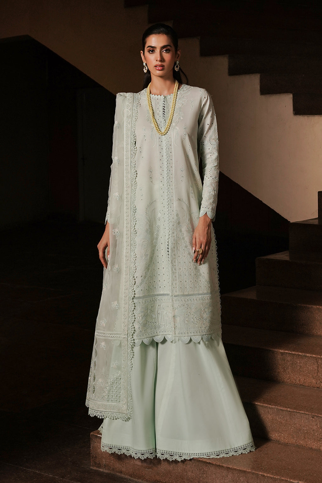 Afrozeh Chikankari Lawn Collection 2024 – FALSE