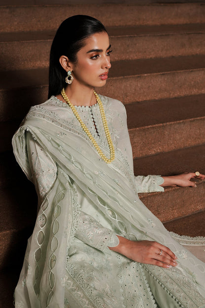 Afrozeh Chikankari Lawn Collection 2024 – Celadon