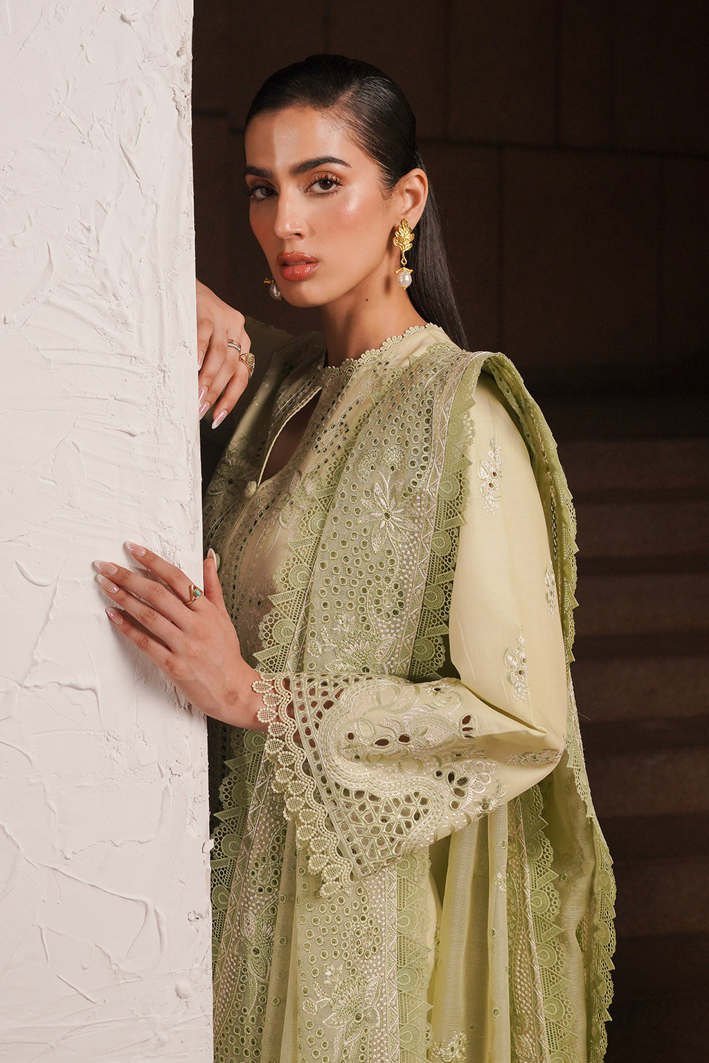 Afrozeh Chikankari Lawn Collection 2024 – Kelly