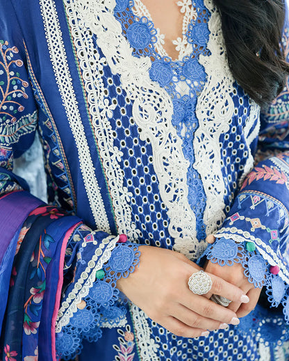 A MOI LUXURY LAWN BY MUSHQ UNSTITCHED'26 | Moonlit Dreams