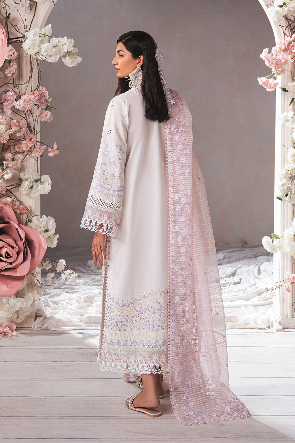 Ayzel clothing Eudora | Luxury Lawn ‘2 Collection 2024 – Elania