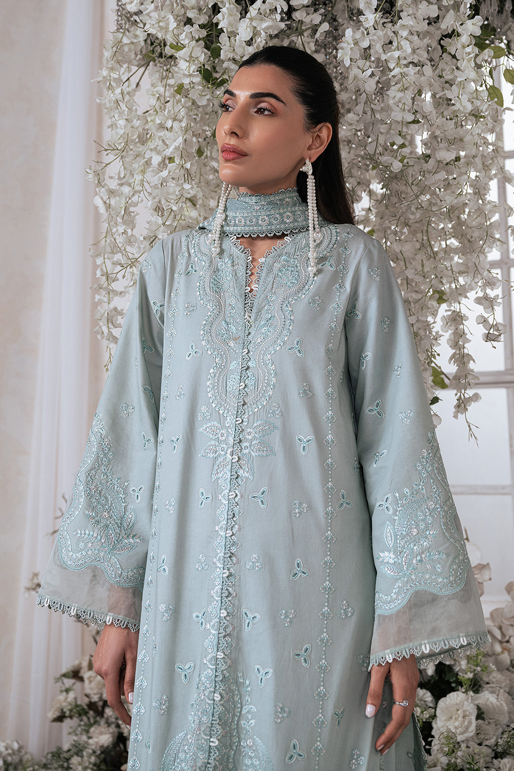 Ayzel clothing Eudora | Luxury Lawn ‘2 Collection 2024 – Gulara – IBAAS