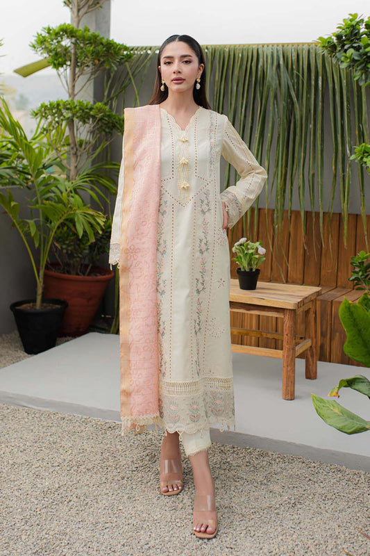 Qalamkar Qline Lawn Collection Collection 2024 – JK-05 MELIORA