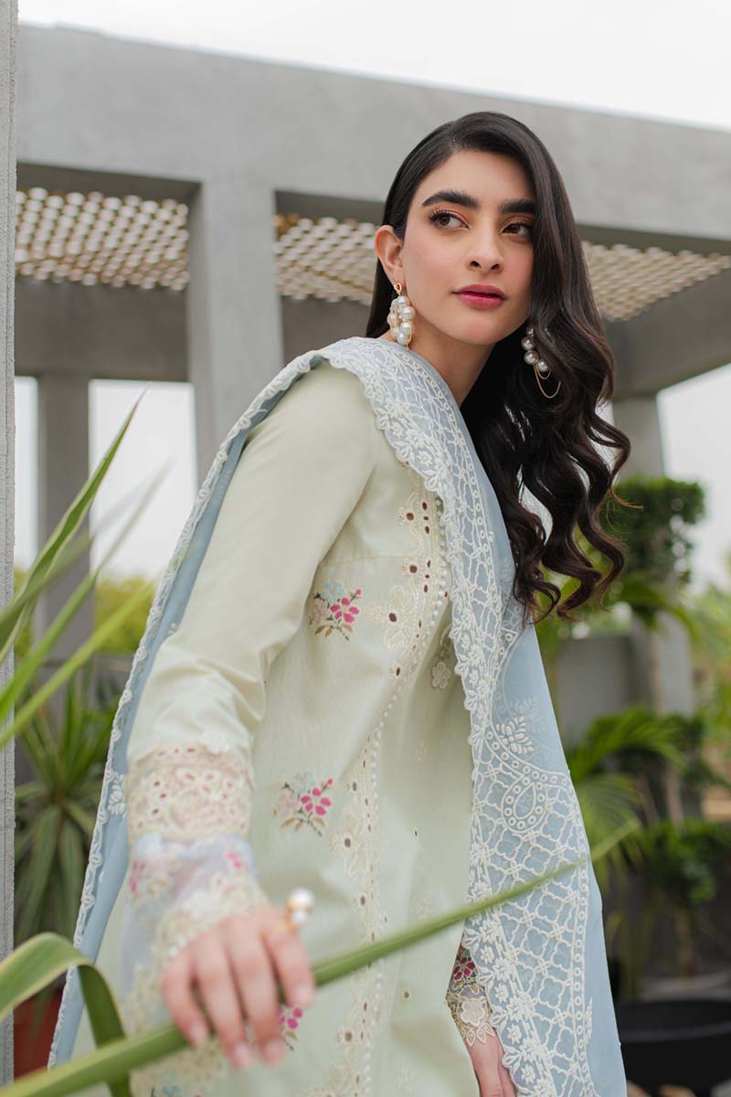 Qalamkar Qline Lawn Collection 2024 – JK-04 ASTER