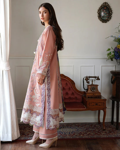 A MOI LUXURY LAWN BY MUSHQ UNSTITCHED'26 | Daisy Chain