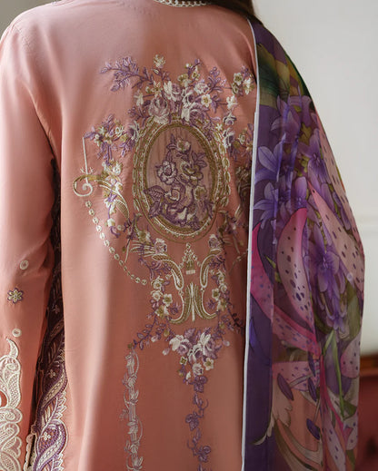 A MOI LUXURY LAWN BY MUSHQ UNSTITCHED'26 | Daisy Chain
