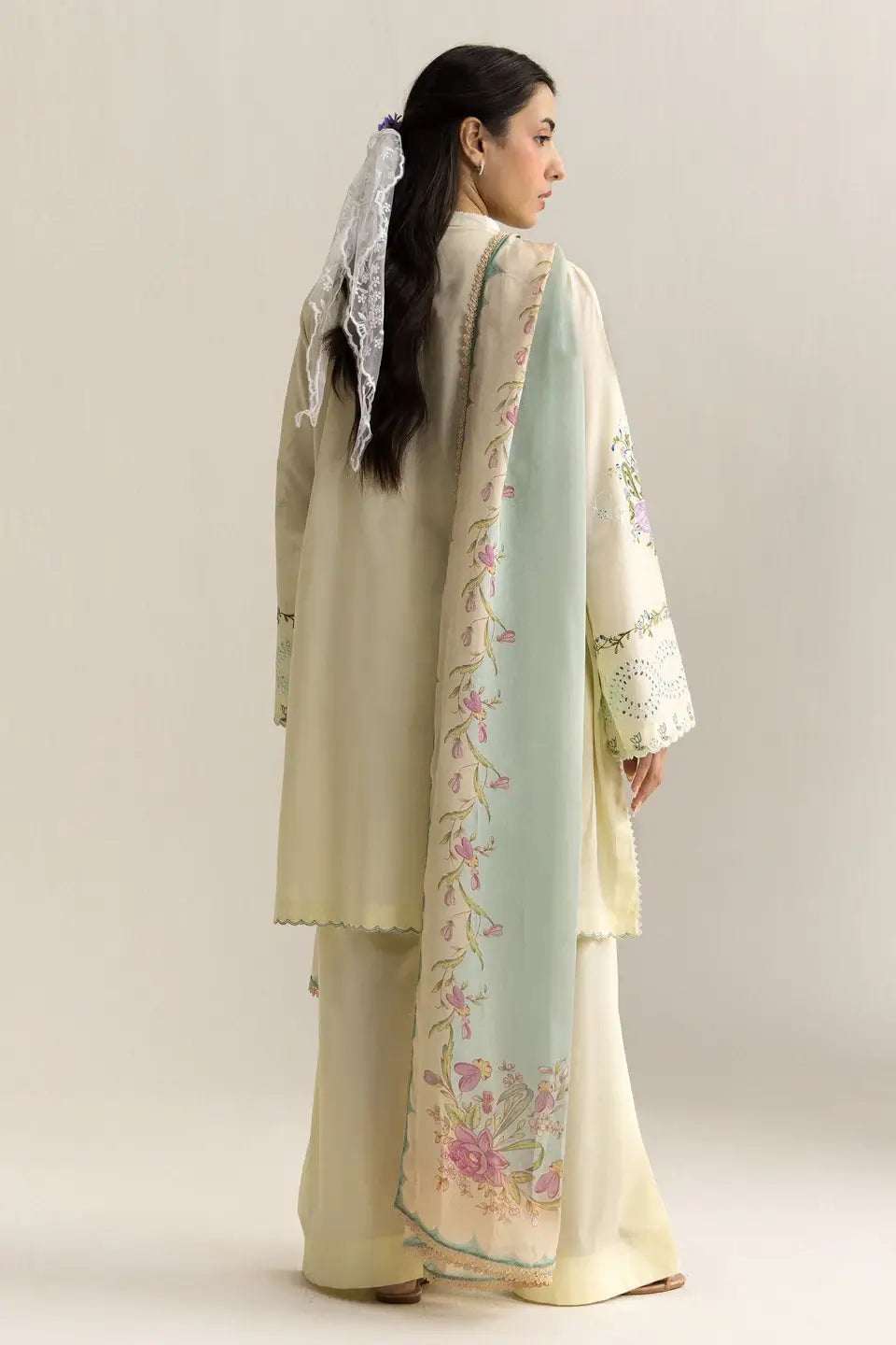 COCO BY ZARA SHAHJAHAN LAWN VOL 2 '26 - UNSTITCHED KIAN-8A