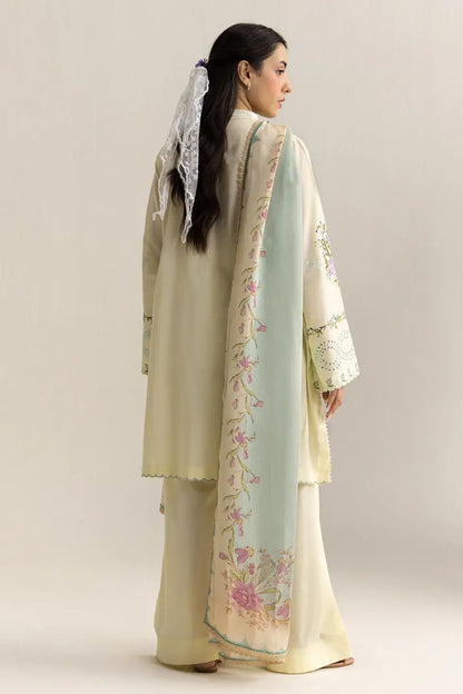 COCO BY ZARA SHAHJAHAN LAWN VOL 2 '26 - UNSTITCHED KIAN-8A