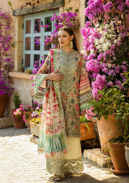 Elaf Print Chikankari Lookbook Collection 2025 | ELK-01B