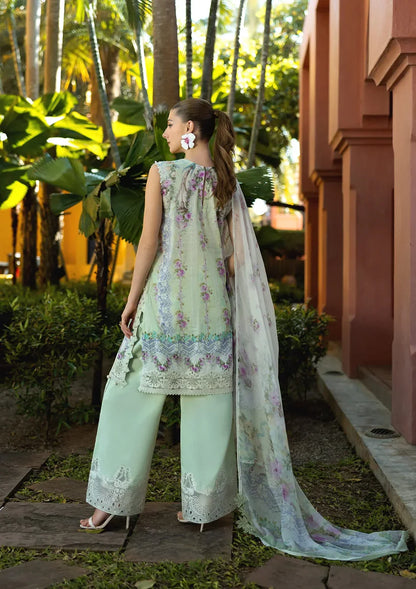 Elaf Signature Lookbook Collection 2025 = Embroidered Lawn - ETS-01A ARIA