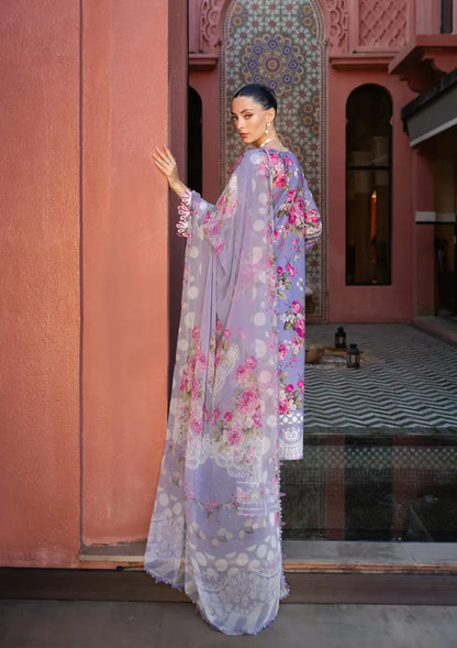 Elaf Signature Lookbook Collection 2025 = Embroidered Lawn - ETS-02A SAVANNAH